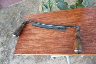 Vintage RICH - CON RICHARDS CONOVER 8  Draw Knife Log Peeler Wood Carving Timber 2