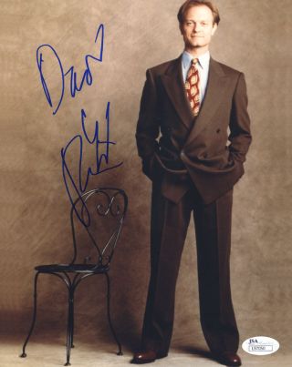 (ssg) David Hyde Pierce Signed 8x10 Color Photo Frasier - Jsa (james Spence)