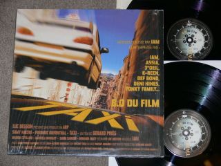 V/a B.  O Du Film Taxi 2lp ♬ 1999 French Rap Hip Hop Luc Besson Iam / Akhenaton