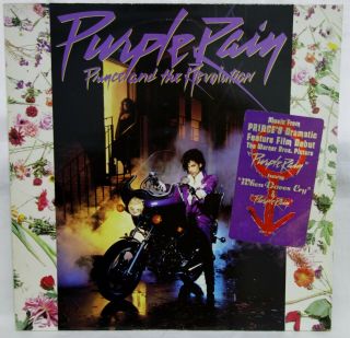 Prince And The Revolution - Purple Rain.  1984 Uk Warner Bros Lp