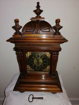 Antique Junghans,  Quarter Strike Bracket Clock,  &.