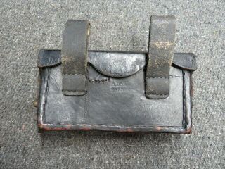 Pre Wwi German Model 1874 Ammo Pouch - For 11mm Mauser - - Unit Marked