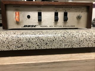 Vintage Bose Active Equalizer Series 1 Model 901 With Serial Number Powers On