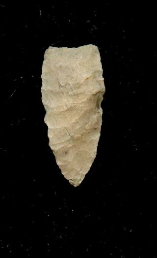 Indian Artifacts - Unfluted Clovis Point - Arrowhead 2