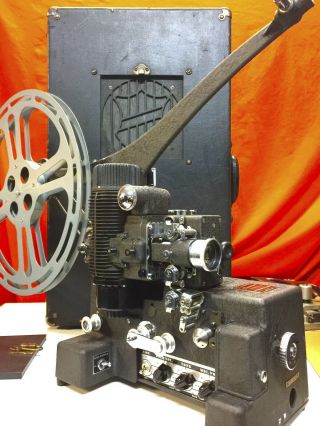 " Vintage Bell & Howell 16mm Sound Projector From The Mid 40s -