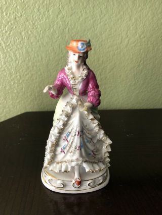 Meissen Lady Figurine