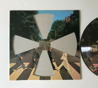 THE BEATLES Abbey Road Rare Picture Disc Vinyl 12 