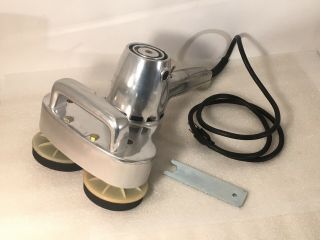 Vintage Cyclo Model 5 Dual - Head Orbital Polisher Stainless Cond W/acc