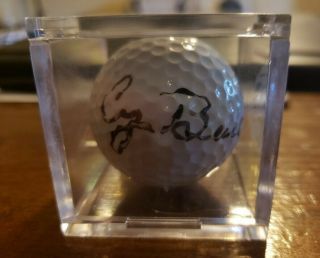 Former President George H.  W.  Bush Signed Ultra Competition I Golf Ball