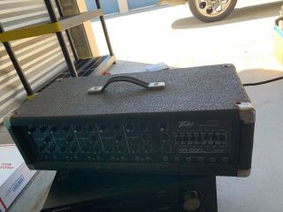 Vtg Peavey Xr - 500 Series 260c Powered Mixer Amp Amplifier Audio Equipment