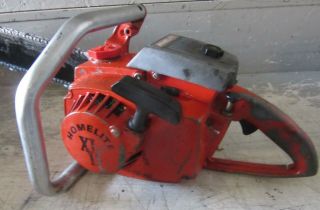 Vintage Collectible Homelite Xl - 12 Chainsaw With 20 " Bar