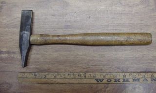 Old Tools,  Antique Atha 1lb.  5.  4oz Chipping Hammer,  100,  Yrs.  Old,  Exceptional 3