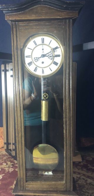 Antique Weight Schutz (vienna) Marke Clock; Pre - 1900s?