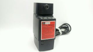Sears Craftsman Electric Drill Bit Sharpener Black
