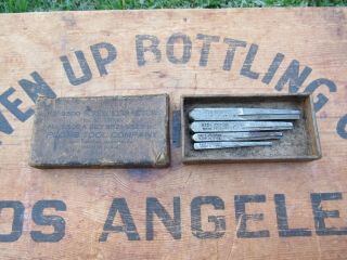 Vintage Plomb Tool Company Los Angeles Screw Extractor 9500 A Box Set Plvmb