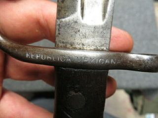 Mexican Model 1899 Remington Rolling Block Bayo W/ Scabbard - - Scarce