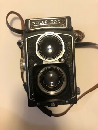Rollei Rolleicord Iv,  Vintage 6x6 Tlr Camera,  Lens Schneider Xenar 3.  5/75mm.