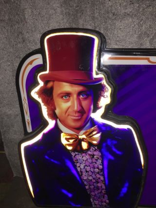 Willy Wonka & The Chocolate Factory Gene Wilder Slot Machine Topper Collectible