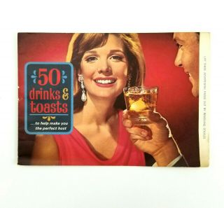 Vintage Southern Comfort 50 Drinks &toasts Cocktail Bar Advertising Recipe Book