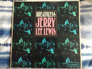 Jerry Lee Lewis Vinyl Album Titled Breathless