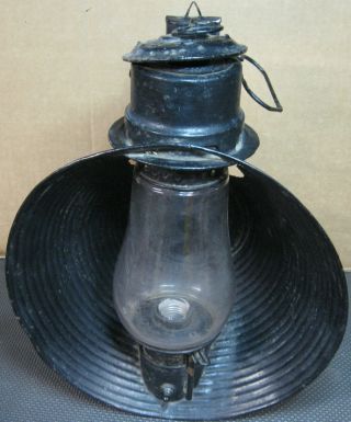 C T Ham No.  20 Searchlight Beacon Lantern Kerosene Lamp Barn