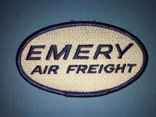 Emery Air Freight Delivery Employee Uniform Hat Hipster Jacket Patch Crest