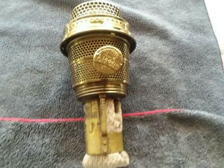 Aladdin Model B Kerosene Oil Lamp Burner Polished