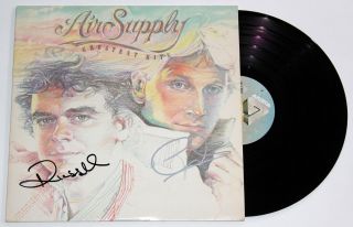 Air Supply Signed Greatest Hits Lp Vinyl Record Autographed Album Russell,
