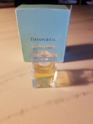 Pure Tiffany & Co.  Vintage Mini Perfume Eau De Parfum.  3 oz 9 ml 3