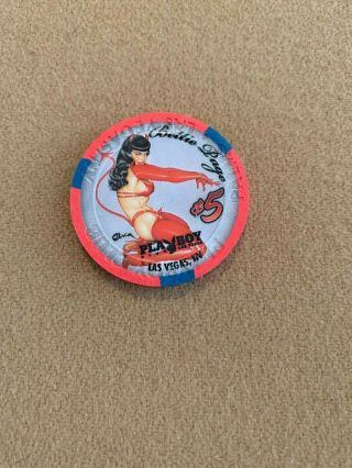 $5 Palms Playboy Club Vegas (Bettie Page) Uncirculated 2