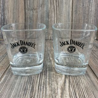 Set Of 2 Jack Daniels Whiskey Glasses Man Cave Gift For Dad