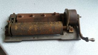 Antique/vintage Cylinder Music Box Parts - - Spares/repairs -
