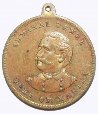 Admiral Dewey / Remember The Maine Medal