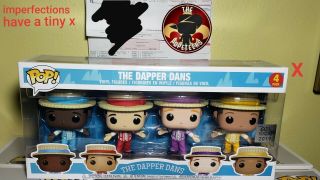 Funko Pop Disney The Dapper Dans 4 Pack D23 Expo 2019 Le Exclusive (last One)