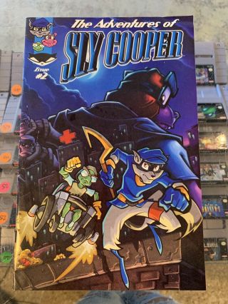 Adventures Of Sly Cooper Comic 2 Ps2