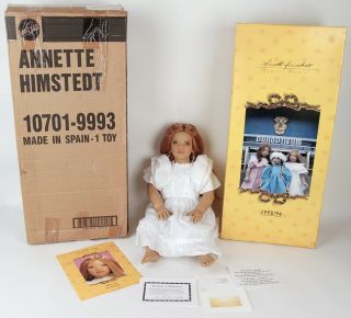 Annette Himstedt Tara 10701 Images Of Childhood Doll Signed Box Shipper