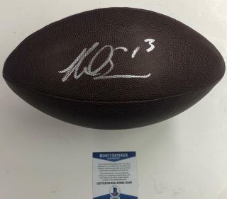 Mike Evans Signed Nfl Football Tampa Bay Buccaneers Autograph Beckett