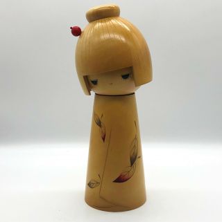 11.  5 (29 Cm) Huge Japanese Vintage Sosaku Wooden Kokeshi Doll By " Sadao "
