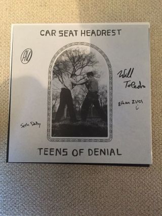 Signed Print Edition Car Seat Headrest - Teens Of Denial - Vinyl Lp