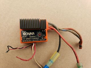 Vintage Novak T1 Esc Electronic Speed Control Rc10 Losi Optima Rare Early Model