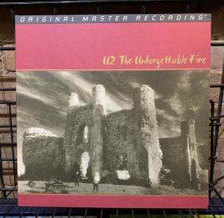 U2 - The Unforgettable Fire Mfsl Ltd,  Num,  Rm,  200 Vinyl Lp Vg,