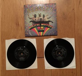 The Beatles - Magical Mystery Tour Ep 1967 Mono Mmt A1