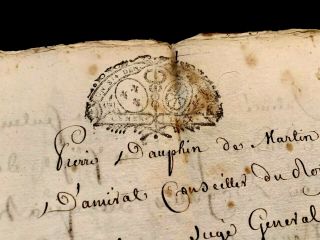 1724 Old Handwritten Manuscript Document 16 Pages