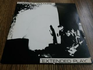 Cabaret Voltaire - Extended Play 7 " Ep Uk 1980 Rough Trade