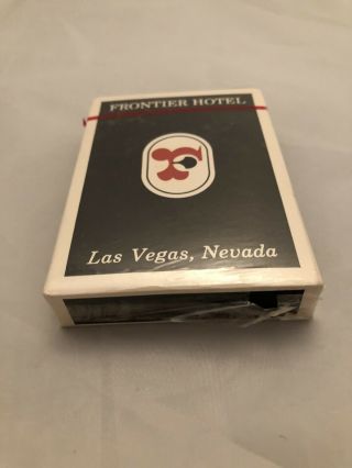 Vintage Frontier Casino Hotel Playing Cards Old Las Vegas
