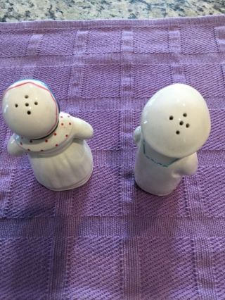 Vintage 1950 ' s Aunt Jemima and Uncle Moses Salt and Pepper Shakers 3