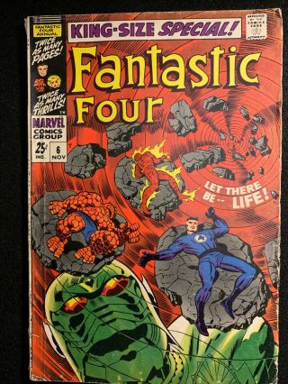 Fantastic Four Annual 6 (nov 1968,  Marvel)