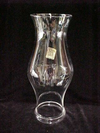 Royal Leerdam/blenko Colonial Williamsburg Glass Hurricane Shade Globe 9 1/2”