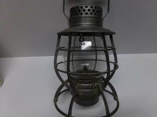 Vintage Dietz Railroad Lantern No.  39 Steel Clad " City Of York "
