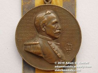 US Navy Dewey Medal 1898 – USS Baltimore – named 3